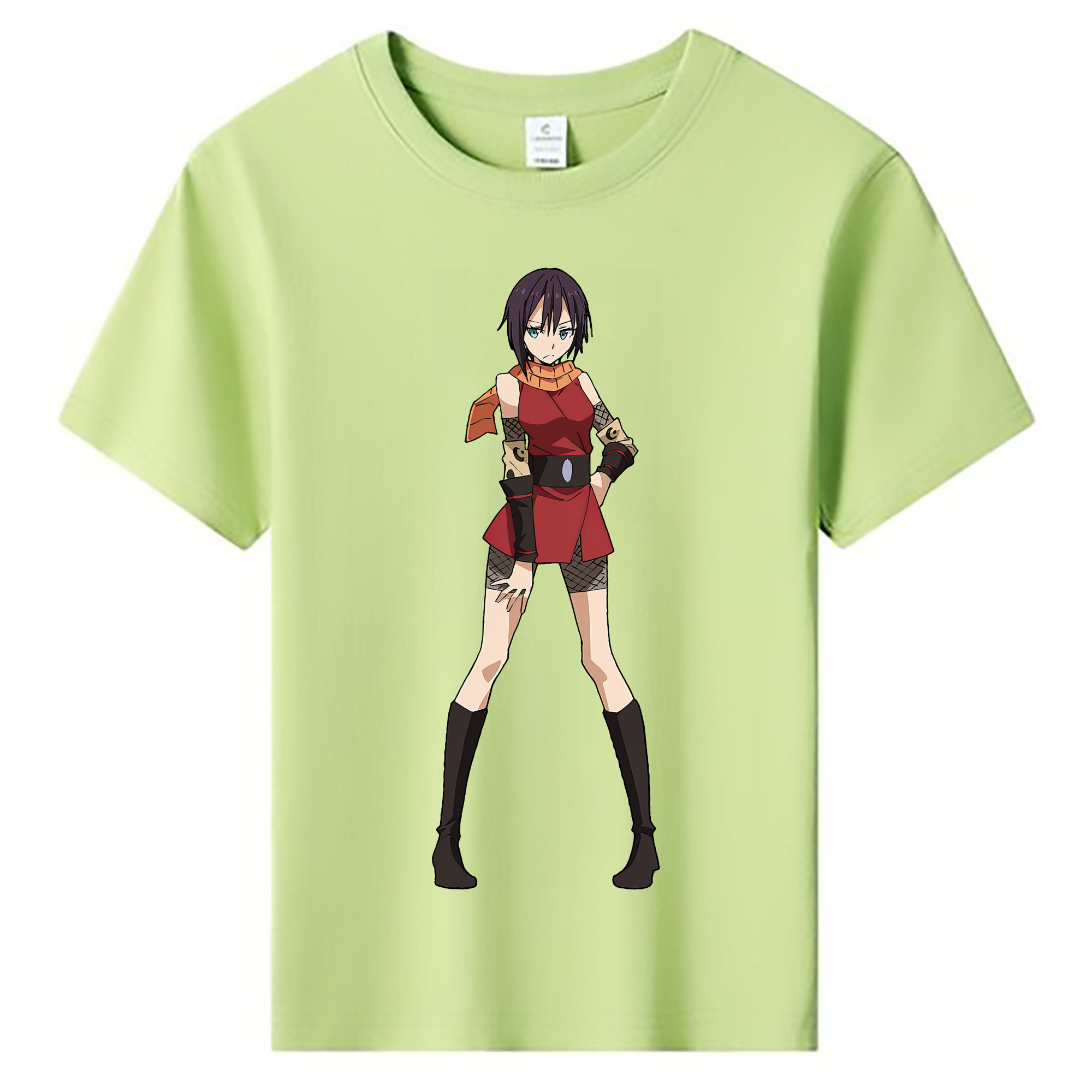 （画像用） 転スラ Regarding Reincarnated to Slime 綿100％キッズTシャツ（フロントプリント）